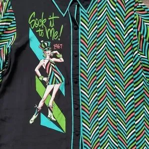 Bob Mackie ボブマッキー　シルク100% ブラウス　大きいサイズ　2X Bob Mackie | Tops | Bob Mackie Wearable Art Silk Blouse